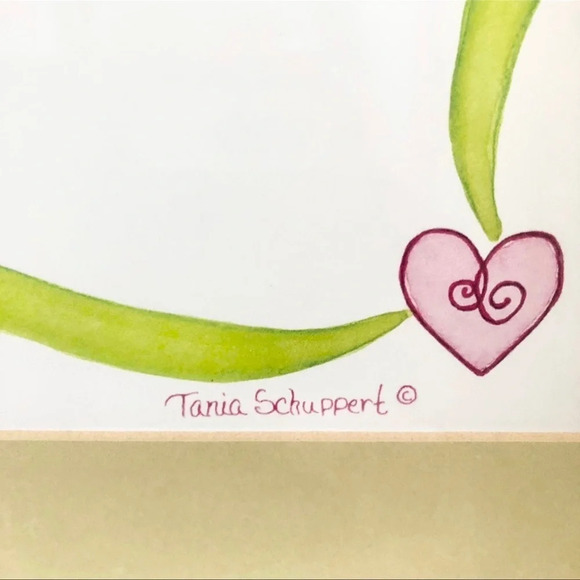 Lot of 2 Tania Schuppert love bugs wall art butterfly & dragonfly excellent cond - Picture 4 of 5